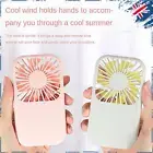 Mini Portable Hand-held Small Folding Desk Fan Cooler Cooling Pocket Mini Fan AU