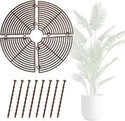 EKIND Plant Pot Grid, 11.8 Inch Soil Protector Covers Cuttable, Prevents Digging by Pets and Kids, Indoor & Outdoor Use