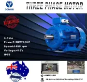 7.5kw 10HP1400rpm shaft 38mm Electric motor 3 phase 415v compressor pump Hoist