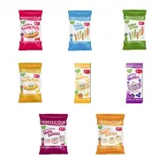 Kiddylicious Snacks For Kids 6+ Dairy Free Gluten Free Vegan Packs Of 9