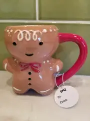 Target Threshold Gingerbread Man Mug - Christmas stoneware ginger bread boy cup