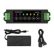 STUODIOFINIX 4-Channel Mini Bluetooth Amplifier 120w for Passive Speakers wit...