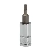 Genius Tools 1/4" Dr. M4 Triple Square Bit Socket, 45mmL - 208+8104