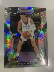 2019-20 Panini Prizm Draft Picks Tyler Herro Silver Rookie Parallel RC Heat UK