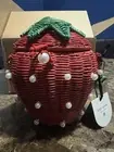 Kate Spade NY x Target Pearl Embellished Strawberry Basket Bucket Bag - IN HAND!