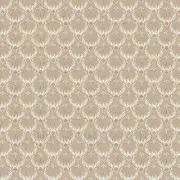 Dolls House Miniature Pale Brown Clam Shell Wallpaper