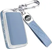 Key Fob Cover for Mazda CX5 with Keychain, Soft TPU Key Case Shell for 2022 2023 2024 Smart Key Protector