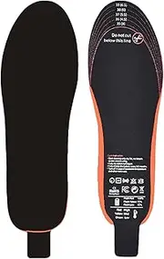 Heated Insoles Rechargeable - APP Control Heating Boot Insole 3 Temp Adjustable,3000mAh Heating Pad, Heating Cuttable Insole, USB Rechargeable Foot Warmers for Men Women