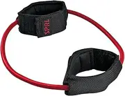 SPRI Xercuff Leg Resistance Band Exercise Cord with Non-Slip Padded Ankle Cuffs (All Bands Sold Separately) Portable for The Gym or at Home Workout Equipment