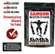 GABA Powder, GAMMA-AMINOBUTYRIC ACID, Helps Stress & Sleep, Support GH Levels