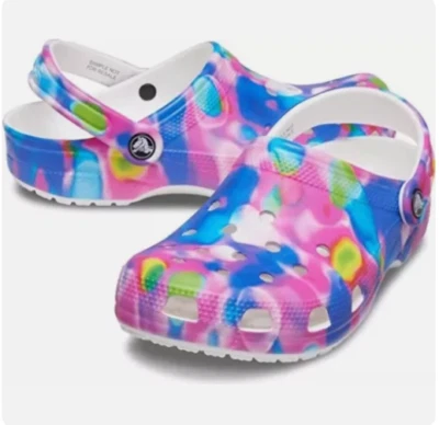 NEW Crocs Classic Solarized Brand New Men's Multicolor Stylish Clogs size M 13