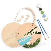Boyle Wall Art Paint Kit - Cliffside Beach
