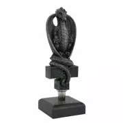 Fantasy Dragon On Celtic Cross Beer Tap Handle Display Grey Stone Sculptural De