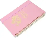 GETAJGHSD Weekly Planner Notebook English Academic Year Notepad for Students Professionals Elegant Daily Monthly Scheduling Stylish Decorative Agenda for Schools Offices