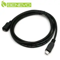 在飛比找PChome24h購物優惠-BENEVO 1.5M Micro USB公對母延長線