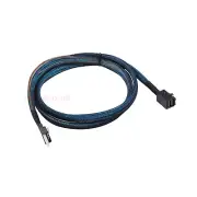 SAS 4.0 SFF-8654 4i 38pin to HD Mini SAS 4i SFF8643 36pin Hard Disk Cable 0.5/1m