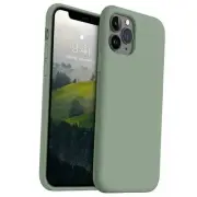 Shockproof Designed for iPhone 11 Pro Case [Soft Anti-Scratch Calke Green