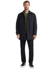 [Oxford] Lucas Nylon Puffer Coat in Black
