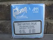 GIBSON Electric Guitar Medium Light Gauge Strings 340 Nickel Plus .011 NOS