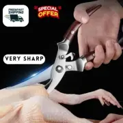 Germany Strong Scissors Chicken Bone Fish Cutter Kitchen Shears Sharp Scissor