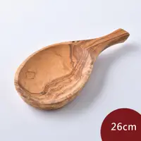 在飛比找PChome24h購物優惠-Artelegno 義大利 橄欖木 橄欖木 葉形盤 26cm