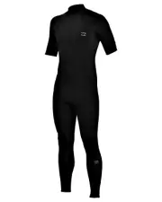BILLABONG Men's 2/2 ABSOLUTE BZ S/S Wetsuit - BLK Size Large Tall LAST ONE LEFT
