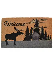 Imports Decor Moose Silhouette Doormat