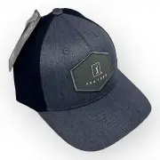 PGA Tour Blue Hat Cap Men’s Adjustable Strap Back Logo Golf Baseball PATCH NEW