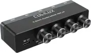 4-Channel 3.5Mm Audio Mixer, Ultra-Low-Noise Mini Audio Mixer for Sub-Mixing, 1/