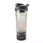 Protein Shake Mixer Portable Leak-Proof Blender Rechargeable Black Shakers