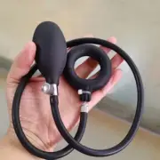 Male Penis-Extender Stretcher Sleeve Inflatable Penis Enhancer Enlarger Delay AU