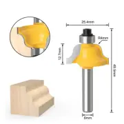 1/4Inch Shank for Woodwork Power Tools,Trimming Machine Router Bit Bakelite Mill