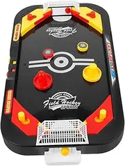 EXAOMBLE 2-in-1 Ice Hockey Tabletop Game Toy for Boys and Girls Sturdy Plastic Material Enhance Hand-Eye Coordination for Family Fun