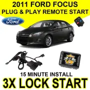 Js Alarms Remote Start Plug and Play Starter For 2011 Ford Focus 3X Lock FO1A