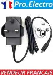 Original: Power Charger Nintendo Switch Oled UK + Adapter
