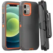 For iPhone 11 12 13 14 15 16 Pro Max Shockproof Defender Heavy Duty Case Cover