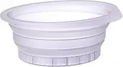Portable Collapsible Silicone Travel Basin Foldable Sink Bowl for Camping, Basin,Camp Essentials Outdoor Hiking, Space-Saving