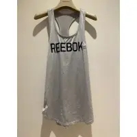 在飛比找蝦皮購物優惠-Reebok銀灰女版吸濕排汗運動背心SizeL