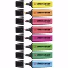 8 Pack Stabilo BOSS Highlighter Wallet Assorted Colours 0072605