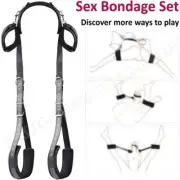 Bandage Thigh Restraints Wrist Cuffs Legs Straps Handcuffs Slave Couples