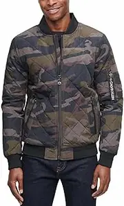 [Calvin Klein] Mens Lightweight Quilted Bomber Jacket