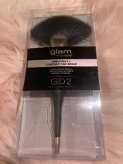 Glam By Manicure Highlight/Contour Fan Brush - New!