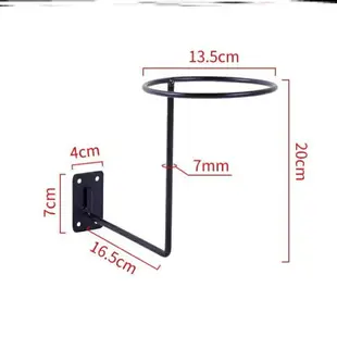 壁掛加粗摩托車電動車頭盔展示架子通用擺放架安全帽掛鉤掛架球架