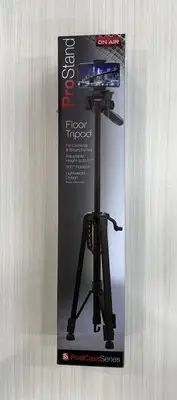 TZUMI on AIR PRO Stand, Model No. 7256B,Black 57” Tripod For Smart Phone/Camera