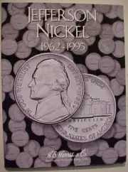 Jefferson Nickel Album "H E Harris" (1962 -1995) #2 "Harris 2680"