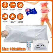 Full Body Sauna Blanket With Sleeves Infrared Slimming Heat Detox Weight Loss