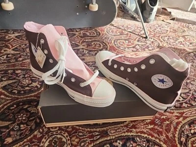 Converse Chuck Taylor 2 Tone Hi Brown Pink sz 6 Men 8 women y2k