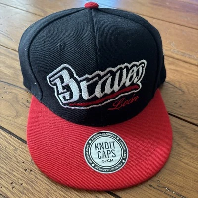 Bravos de Leon LMB Black & Red New Era Snap Back hat cap New With Tag On Hat