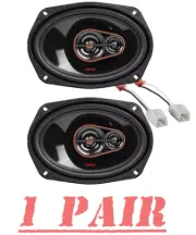 Cerwin Vega 420 Watts 6x9" 3-WAY Door Speakers for 2002-2023 Dodge/RAM 1500