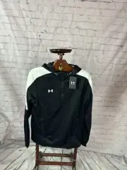 Under Armour loose fit storm armour fleece 1/4 zip jacket size small